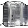 Front Folded Sunblock Sunshade 1300 mm x 600 mm Plain