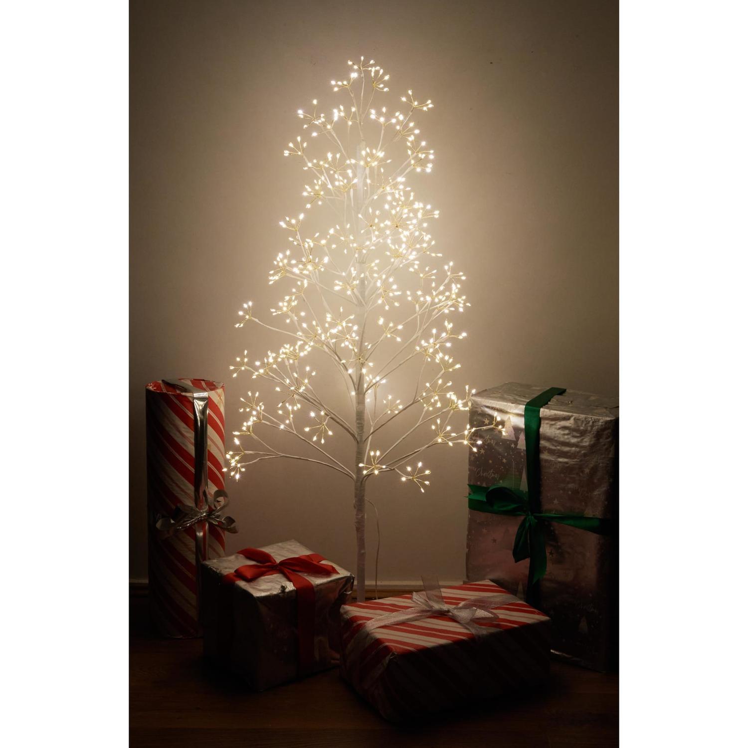 White Twig Tree Light H: 1.2M / Plug-In Warm White