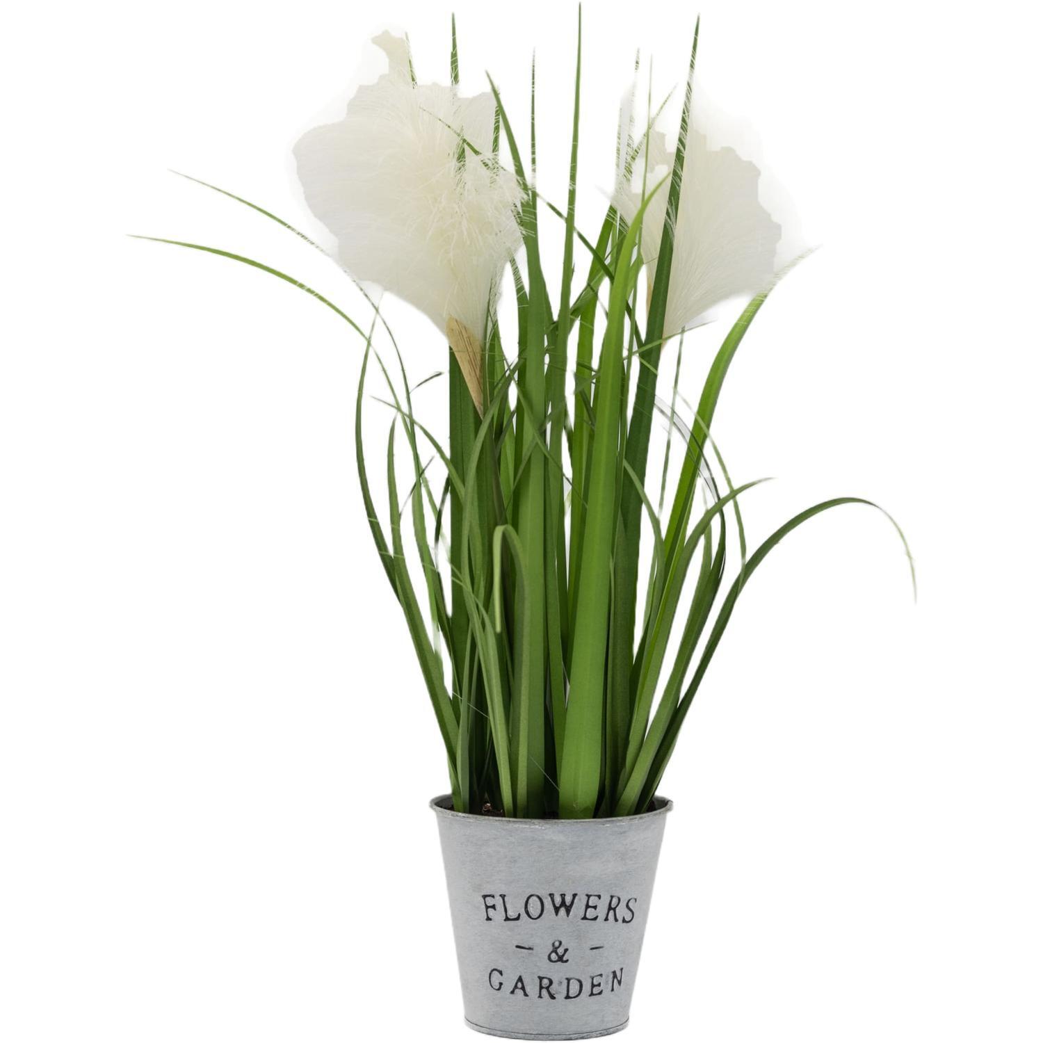 Artificial Pampas Plant In Pot