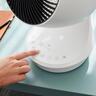 20cm White Air Circulator Desk Fan