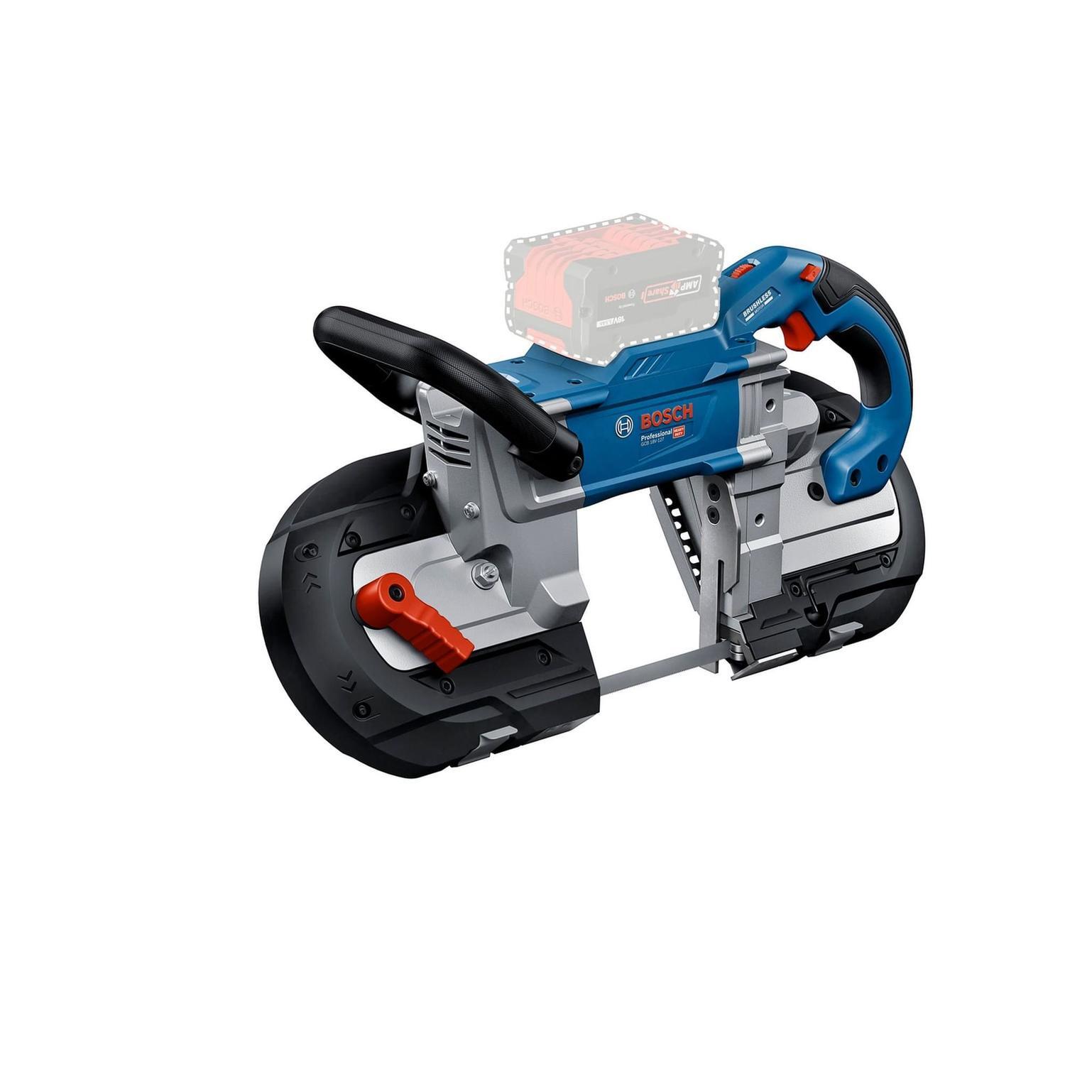 Bosch 18V Cordless Band Saw GCB 18V‑127 – Brushless Motor, Compact Design