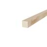 EcoPine Radiata Square Dressed Clear Untreated W:18mm, D:18mm, L:1200mm