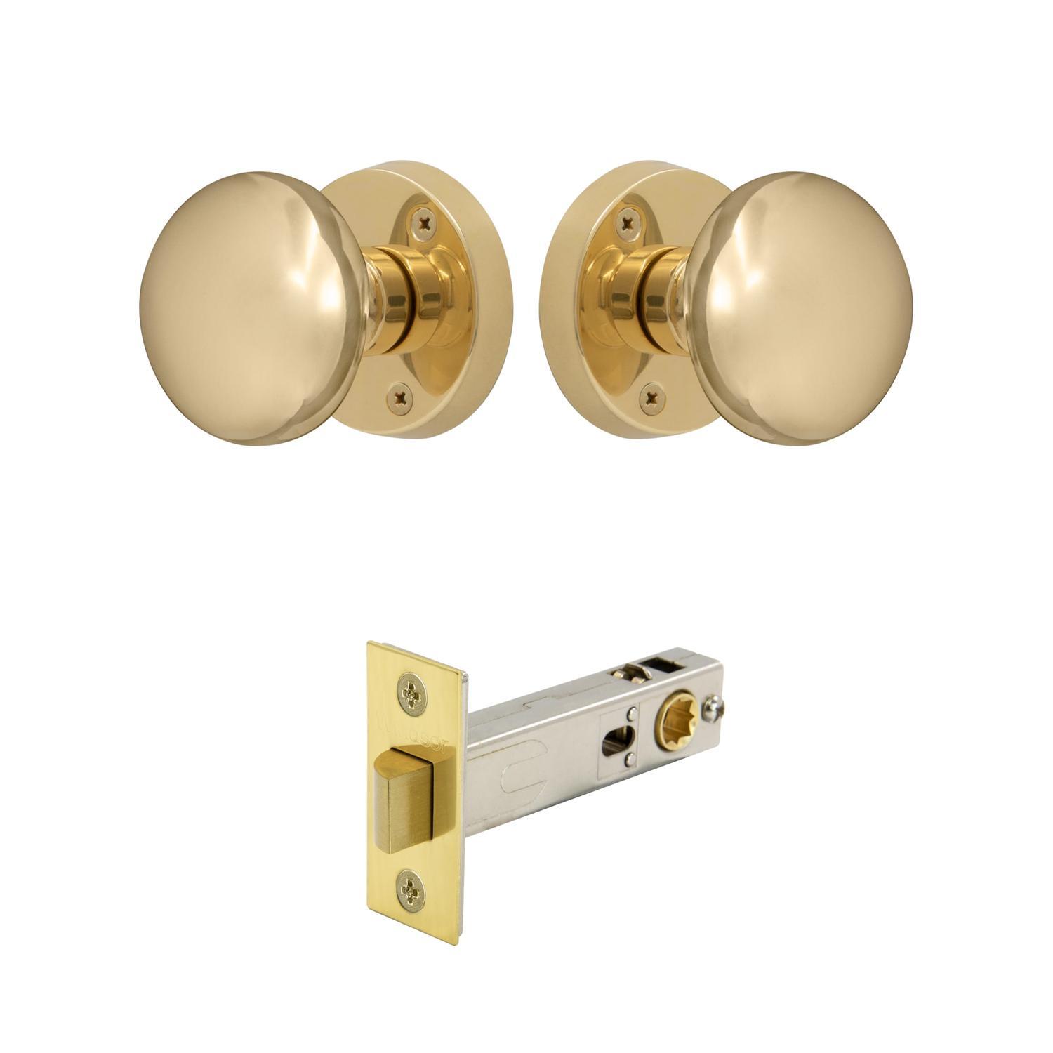 Sutton Passage Set Polished Brass