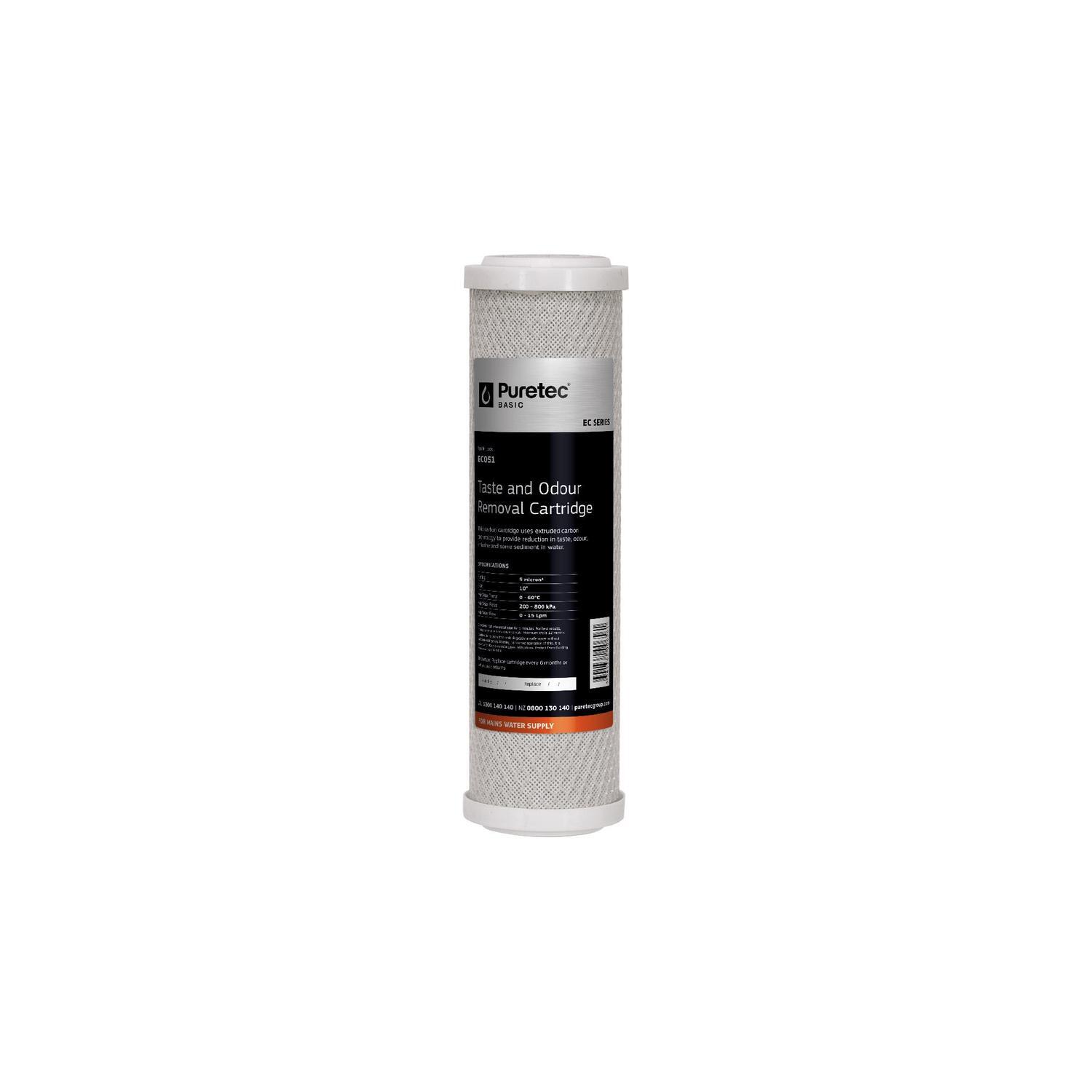 Extruded Carbon EC051 Water Filter Cartridge  White