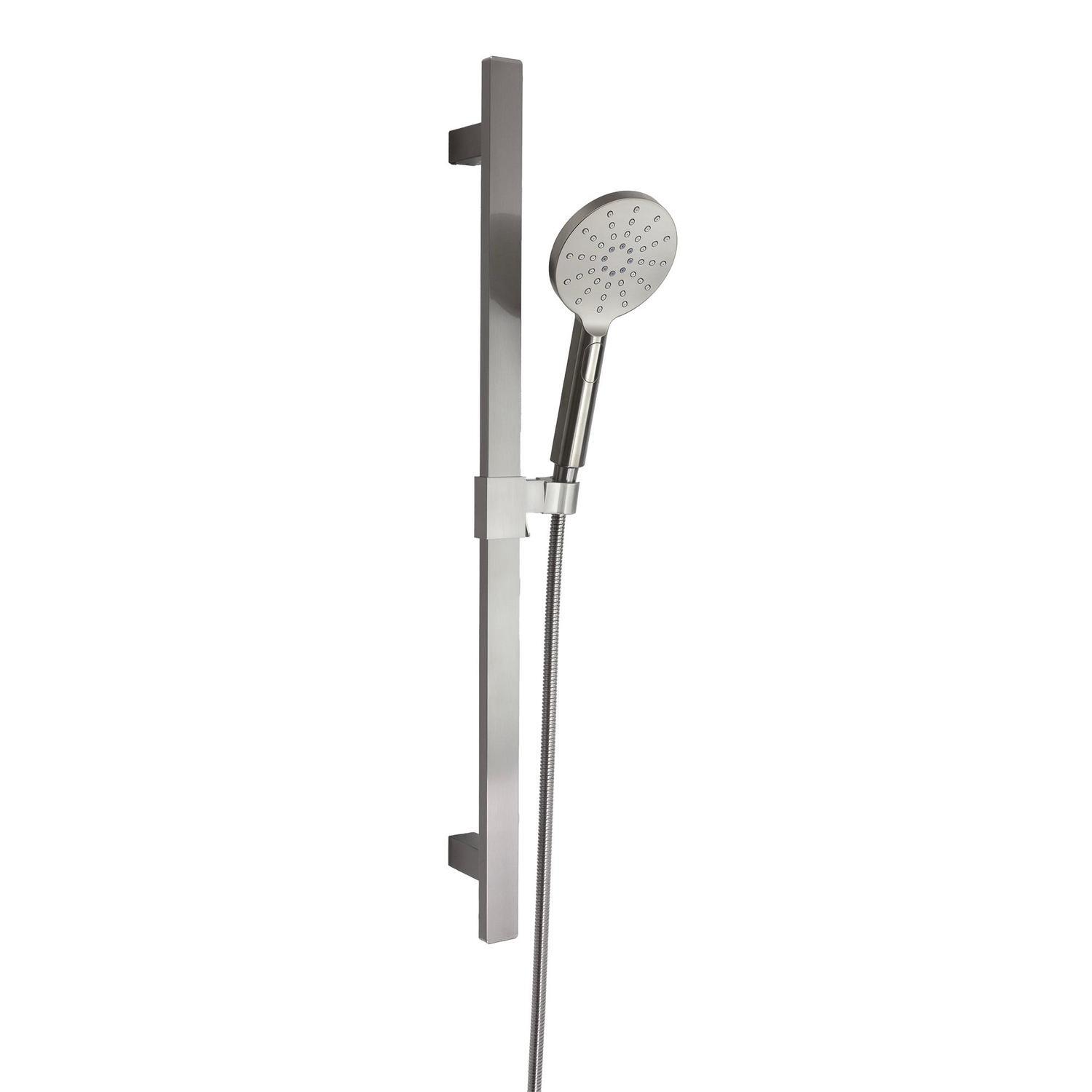 Multifunction Shower Rail  Brushed Nickel