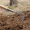 Stainless Steel Long-Handle Cultivator