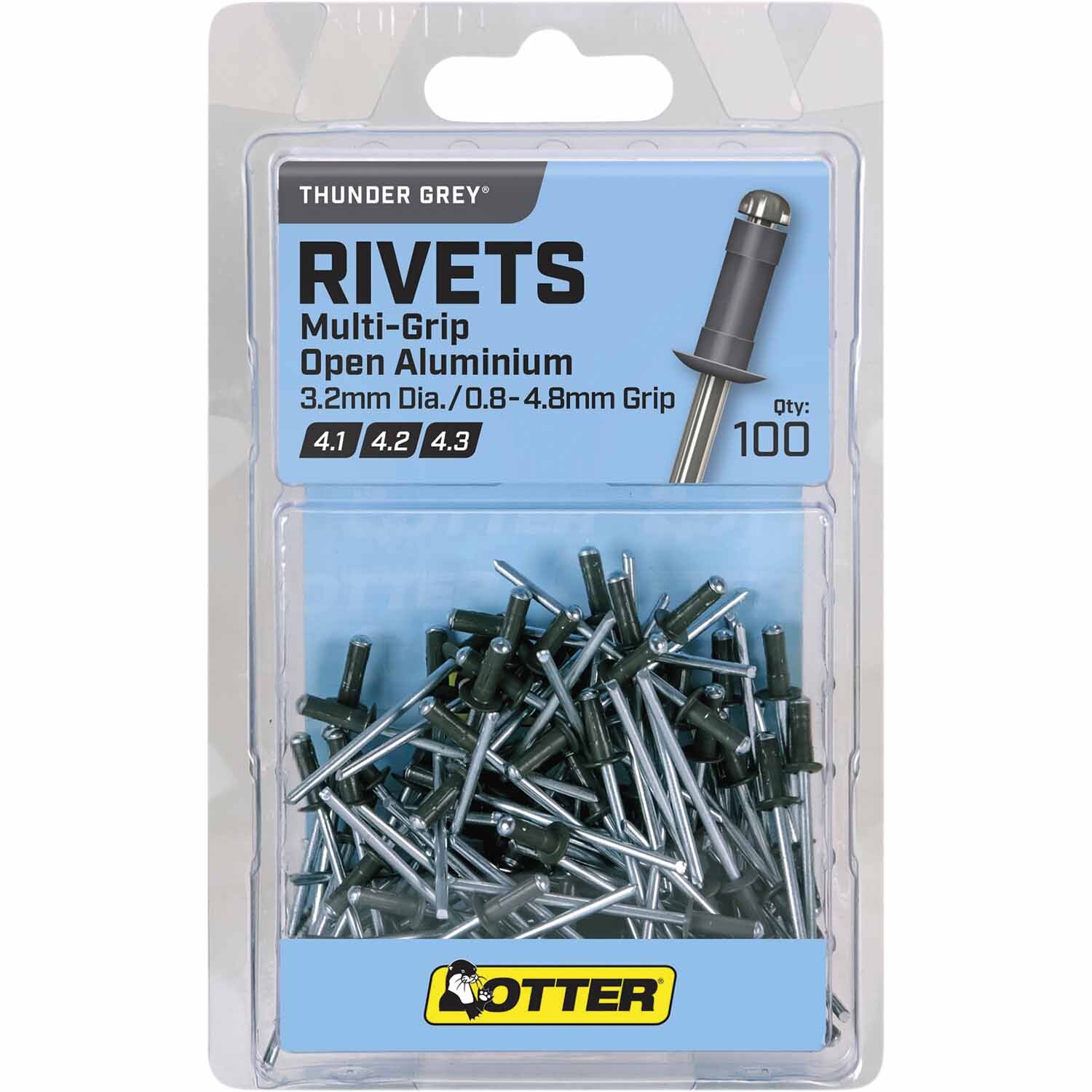 Blind Rivets 3.2 pack of 100