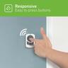Four Button Wall Mount Remote Control Garage Door Opener  White