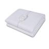 Tie Down Electric Blanket Single White