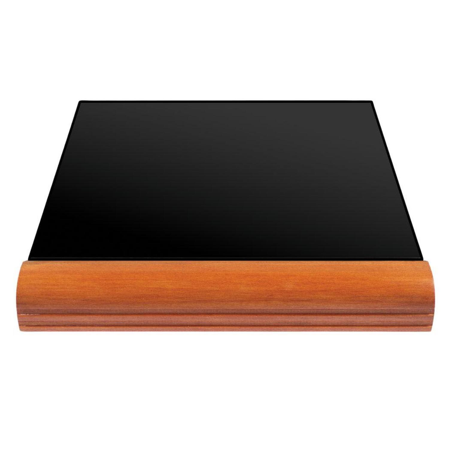 Rimu 1000 Corner Ash Floor Protector - Black tile