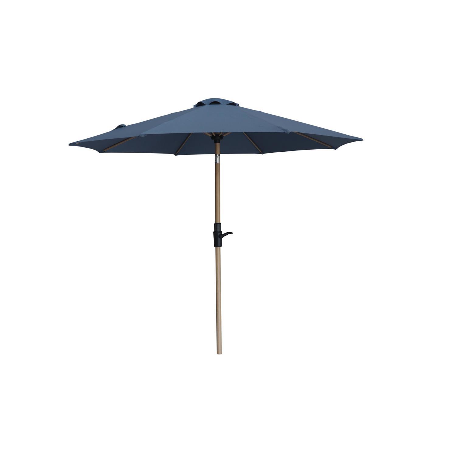 Market Umbrella 2.7m Aluminium Navy