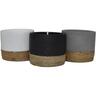 Round Citronella Cement Candle With Rope H: 8cm