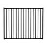 Aluminium Flat Top Driveway Gate H:1200mm, W:1470mm, D:38mm Black