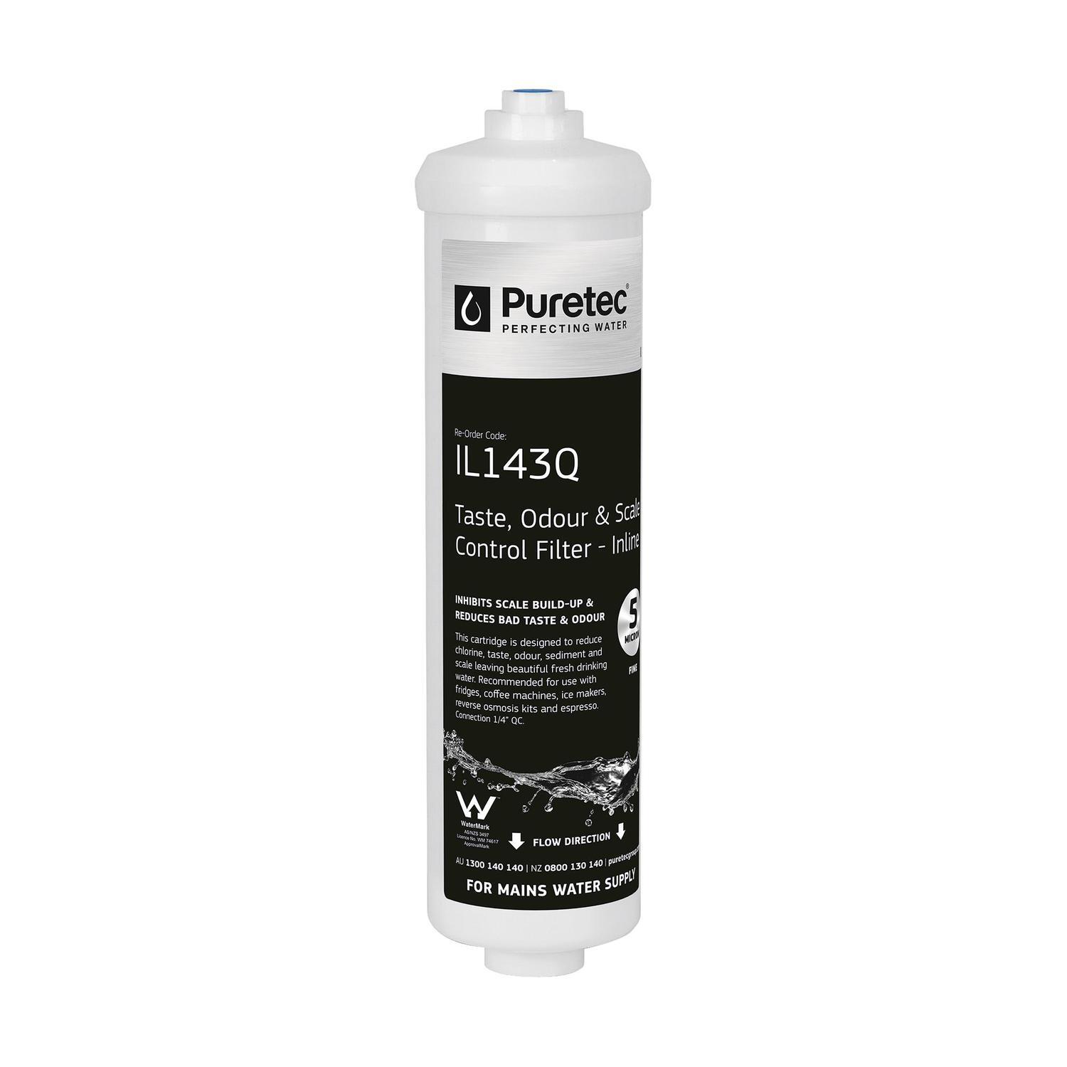 Inline IL143Q Water Filter Cartridge 10 inch White