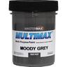 MULTIMAX Multi-Purpose Paint Water Based Acrylic and Linseed Oil Test Pot 125ml Moody Grey Moody Grey