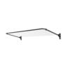 Folding Frame Clothesline 28m Black