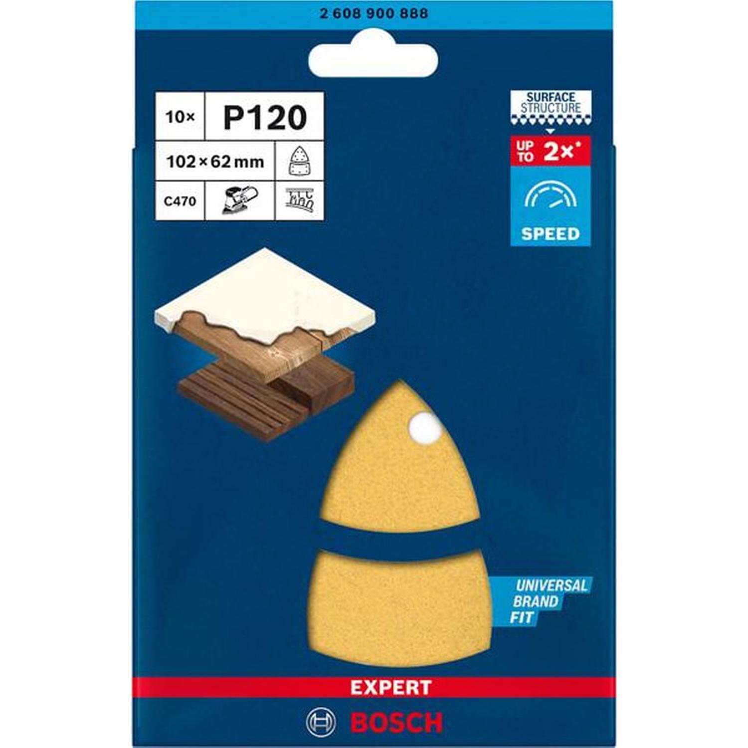 Multisanding 120G 10PK 102 x 62mm