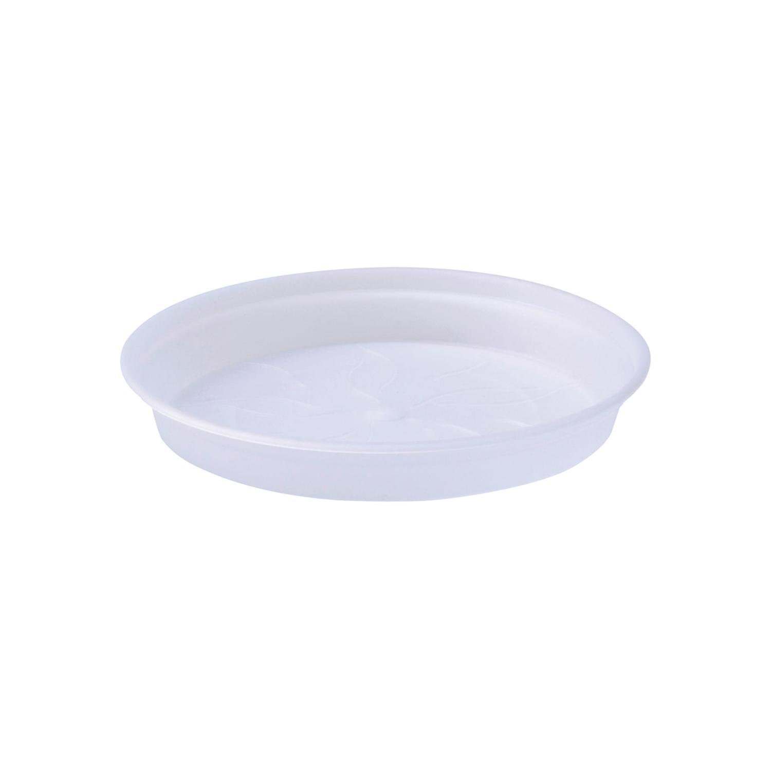 Plastic Green Basics Clear Saucer