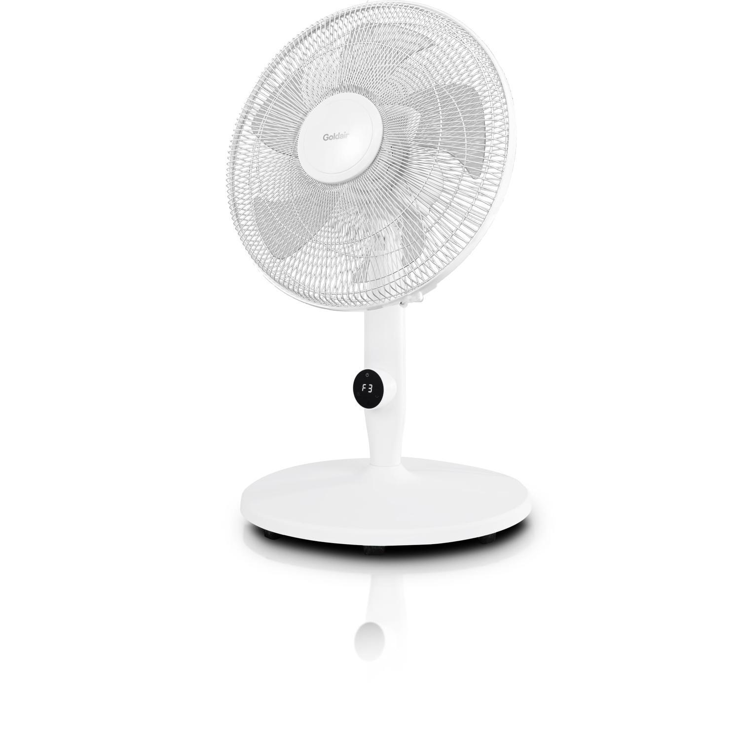 Desk Fan Goldair 35cm 50W White