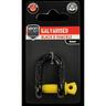 D Shackle  6mm Galvanised Black