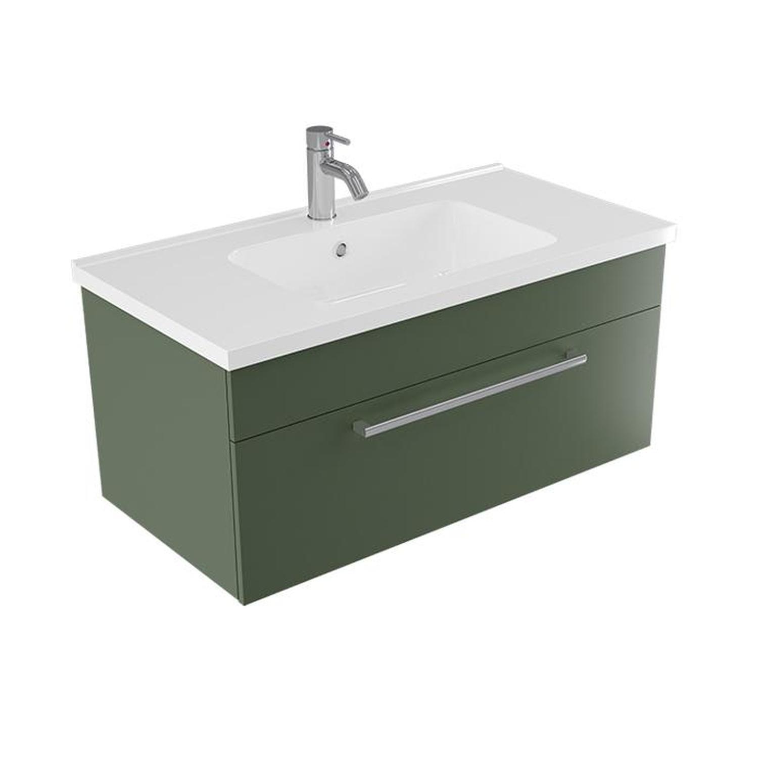 Wall Vanity 900mm Green