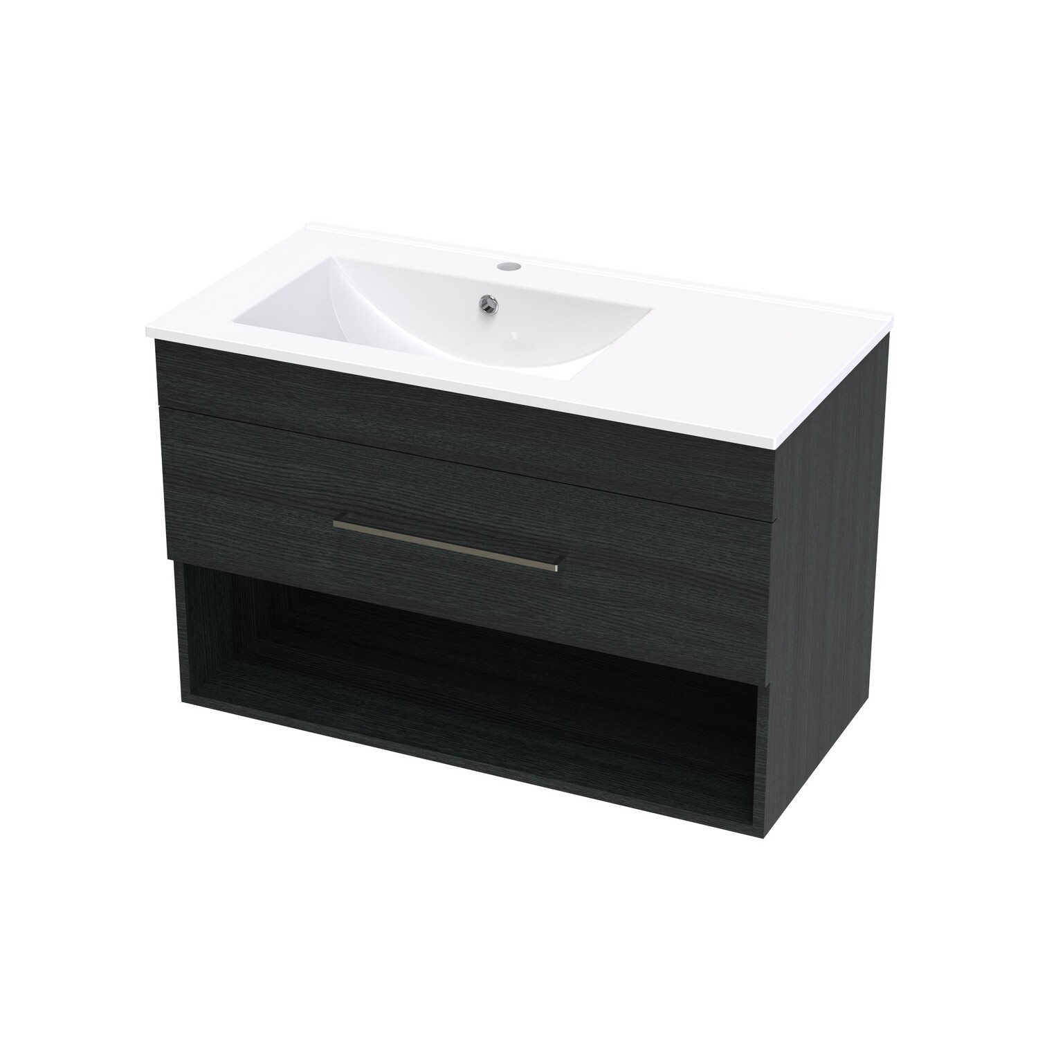 Cashmere Valley 900 Left Hand Bowl Drawer Open Colour