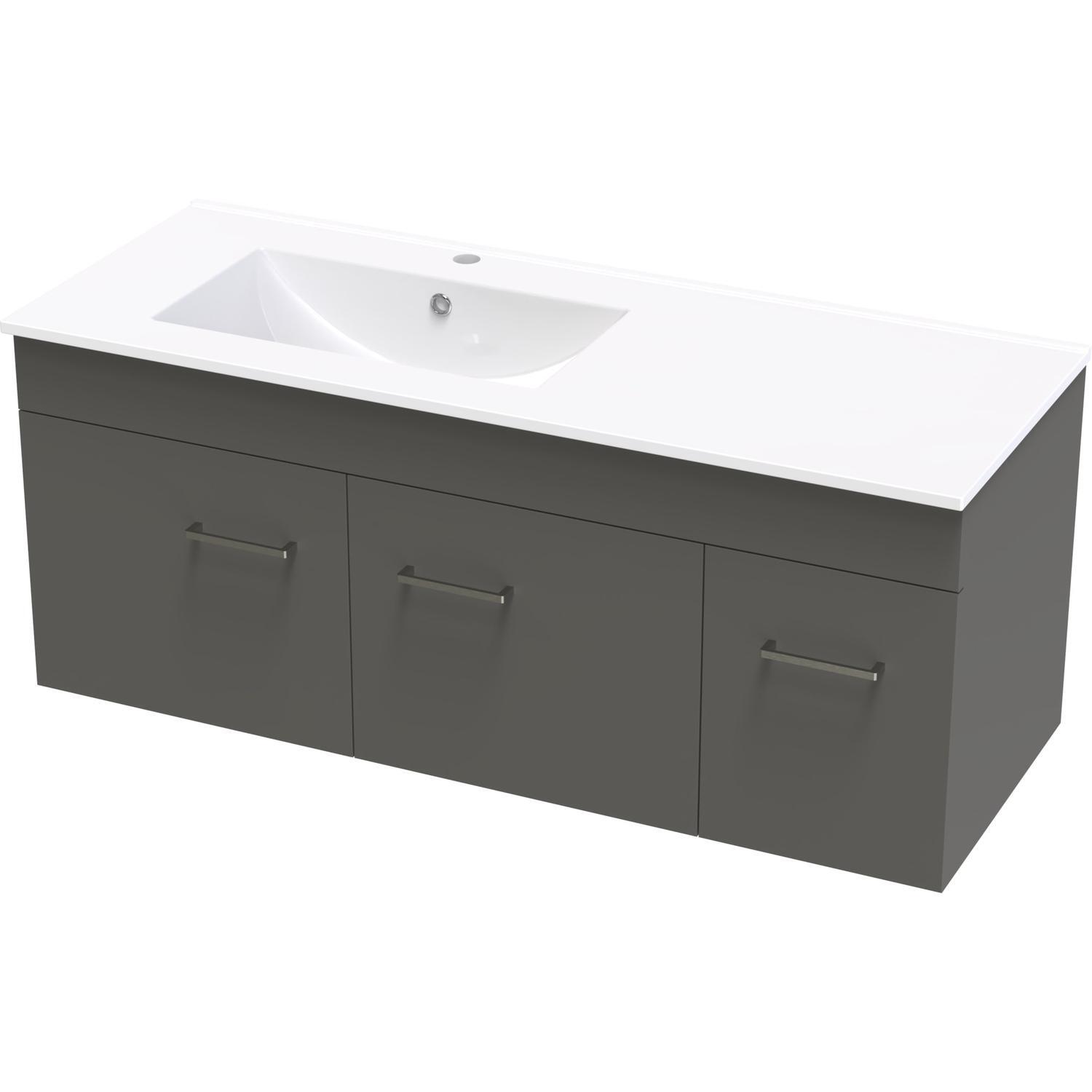 Classic Valley 1200 Left Hand Bowl Wall Colour