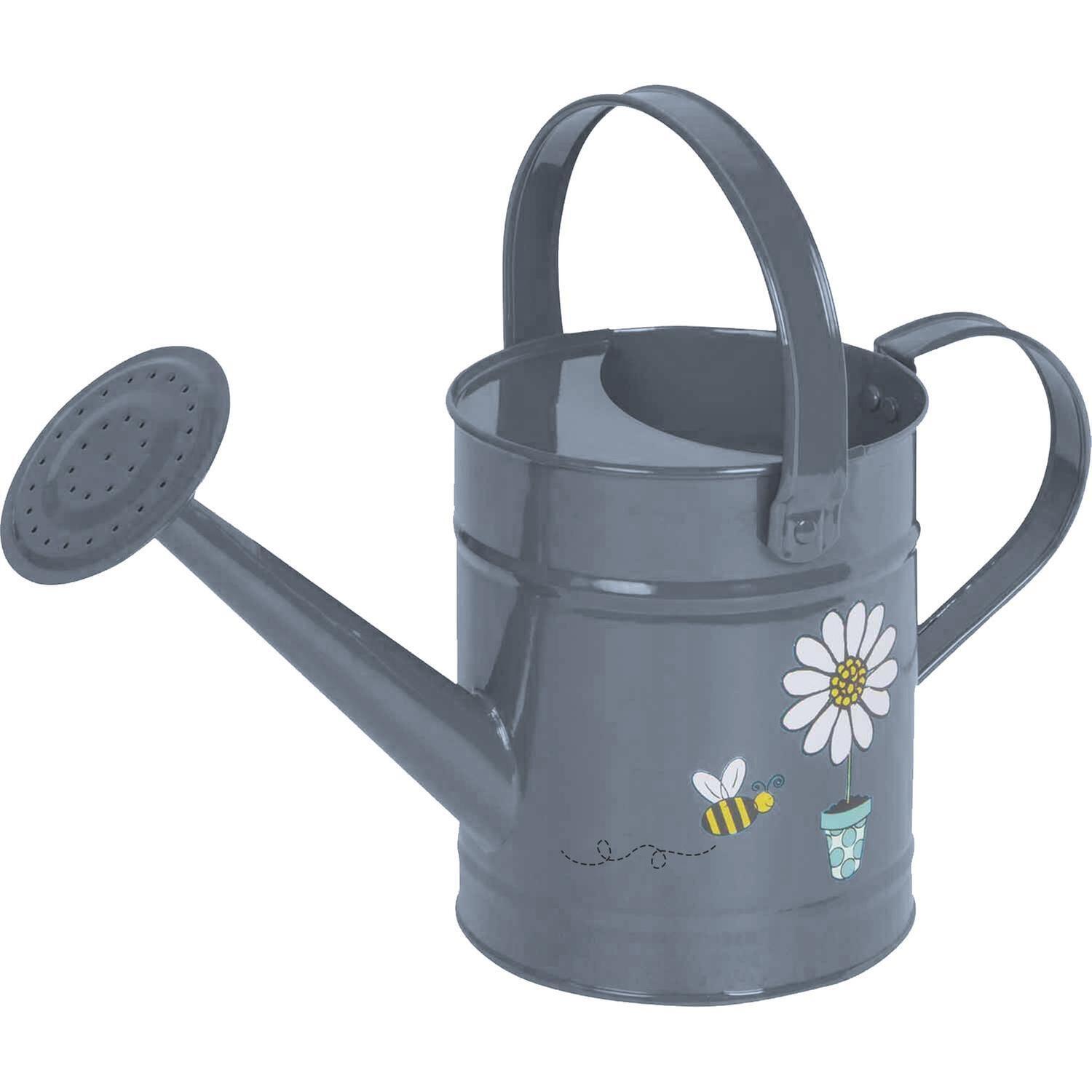 Child's Watering Can Grey 1.5 L