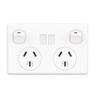 Twin USB Power Point With Sliding Covers