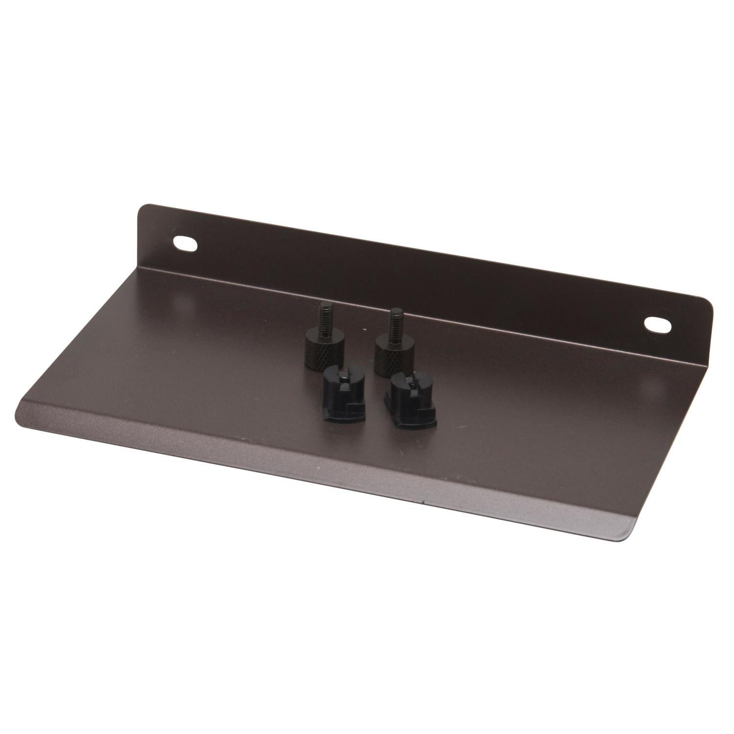 Shelf Steel powder coated finish browned steel 194mm