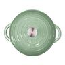 Casserole Dish Cast Iron 260mm Sage Green