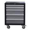 Base Cabinet 5 Drawer w Castors H: 862 mm, W: 646 mm, D: 458 mm