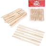 Bamboo Pick fork 100 Pieces Natural