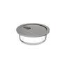 Round Container 0.9 litre Grey