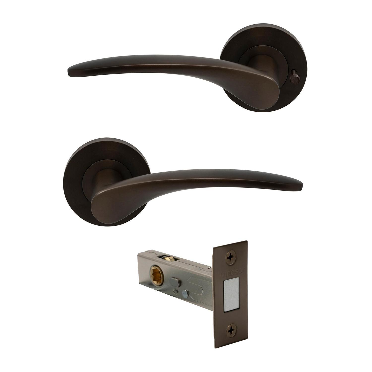 Galaxy Apollo Integrated Privacy Magnetic Latch Cocoa Bronze