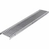 Galvanised Grate Only 1000 x 120 x 20mm Silver