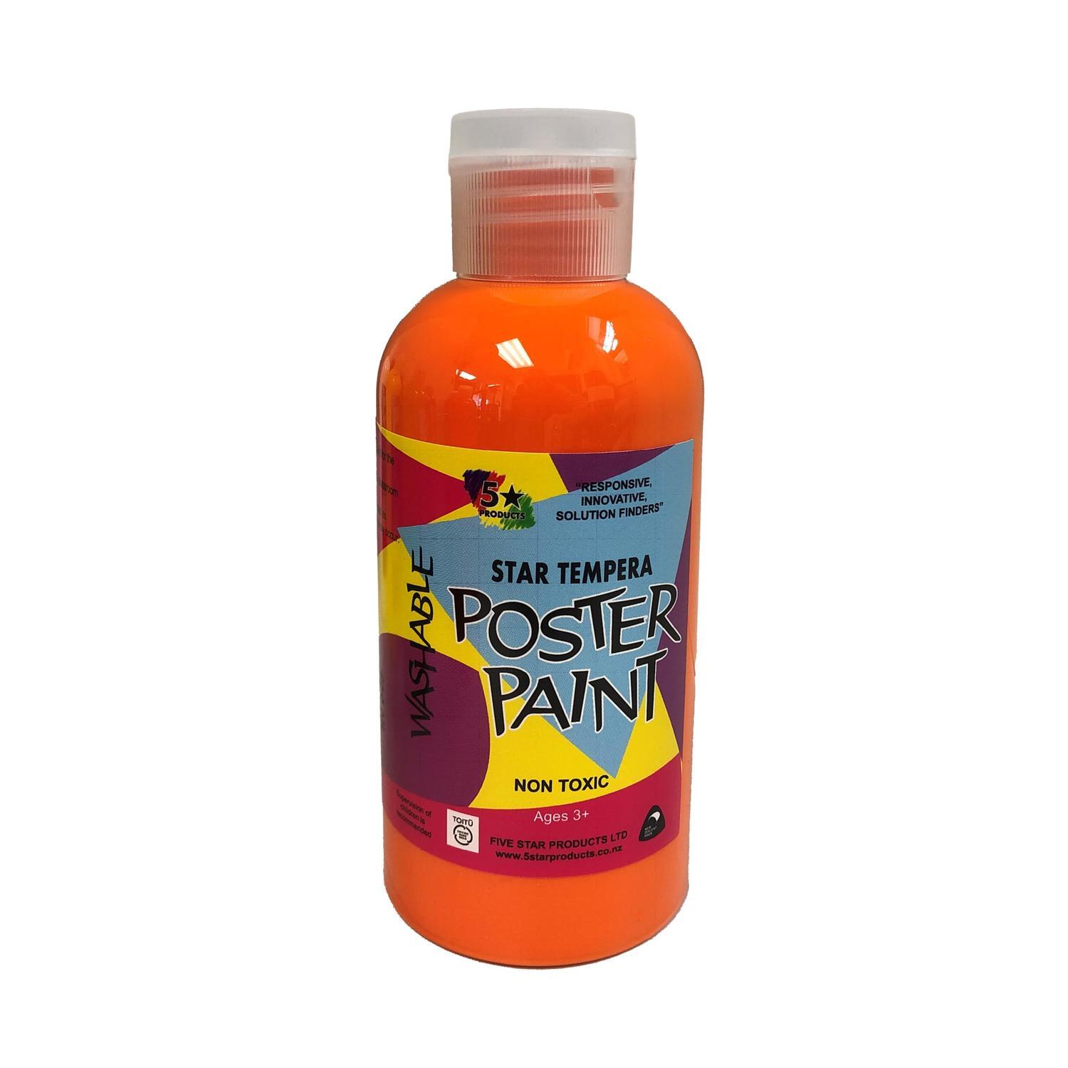 Poster Paint 250ml Orange