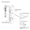 Mortice lock 1-Point 30mm