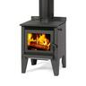 Tiny Rad Leg 11kW Wood Fire