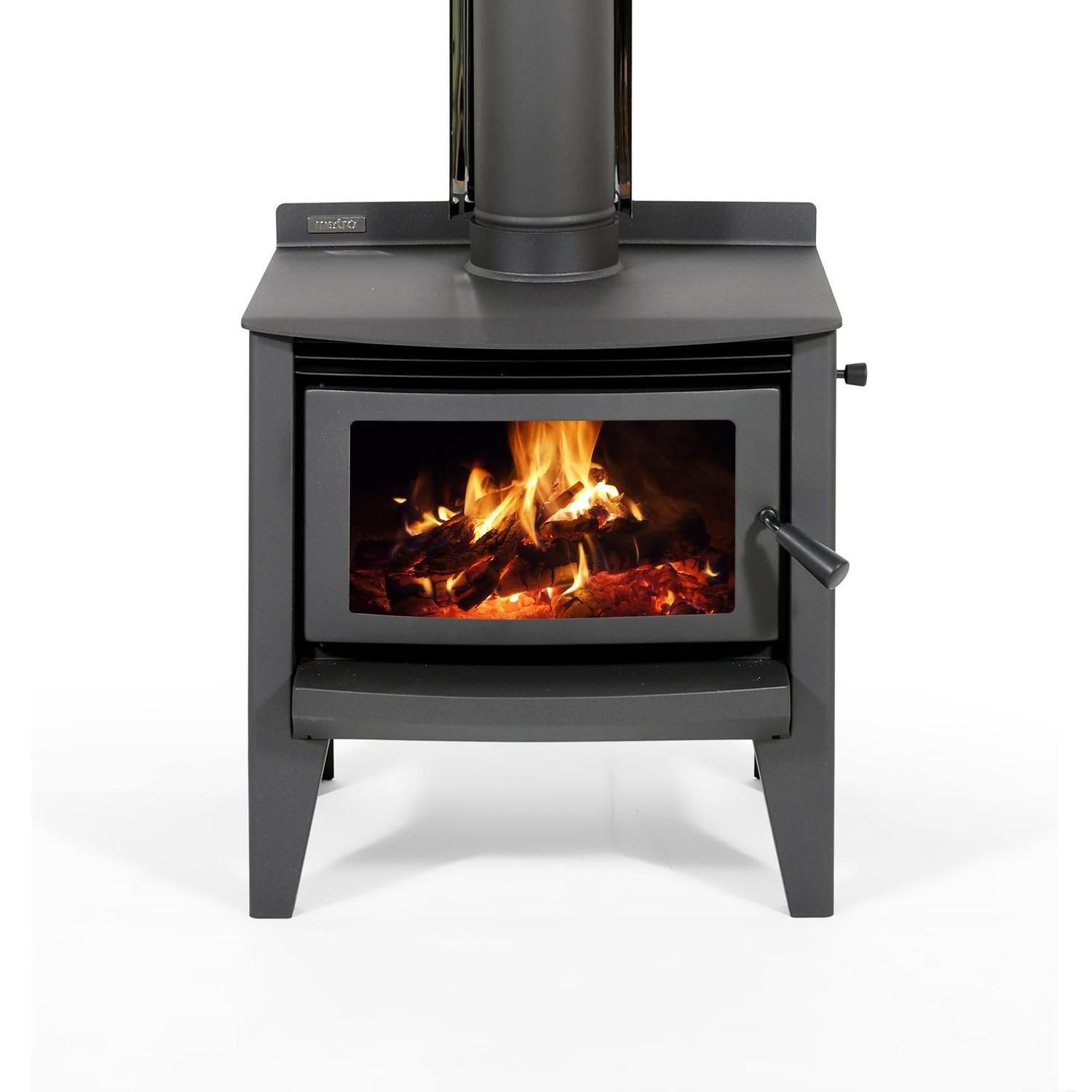 Wee Curve DV 15kW Wood Fire and Standard Flue Kit