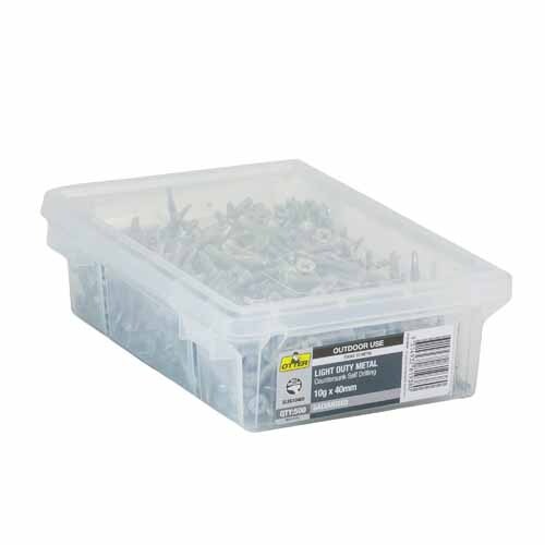 Light Duty Metal Screws
