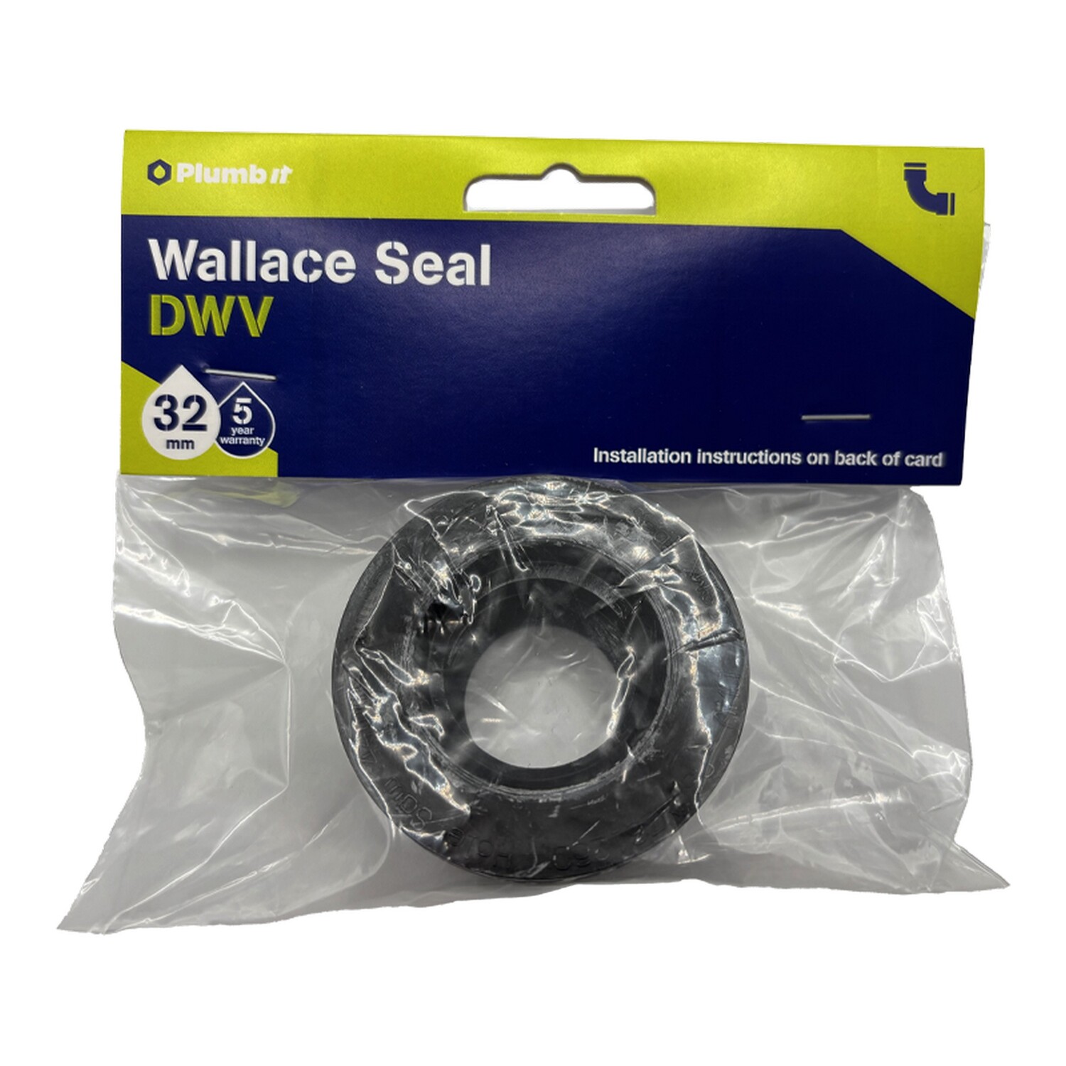 DWV Wallace Seal 32mm Black
