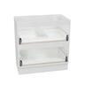 Floor Standing Vanity Cabinet 2 Drawer 750mm Arctic Ice