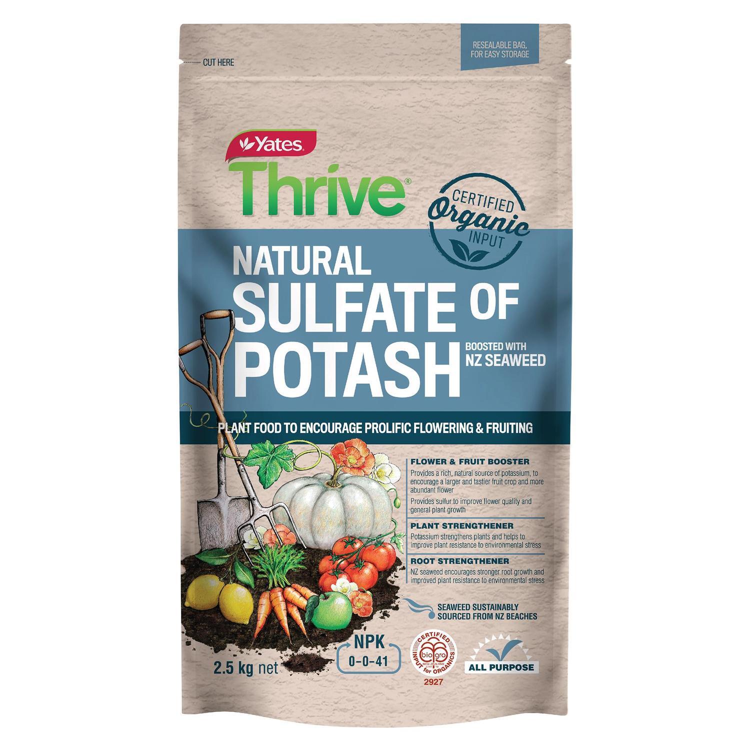Natural Organic Sulphate Of Potash Fertiliser