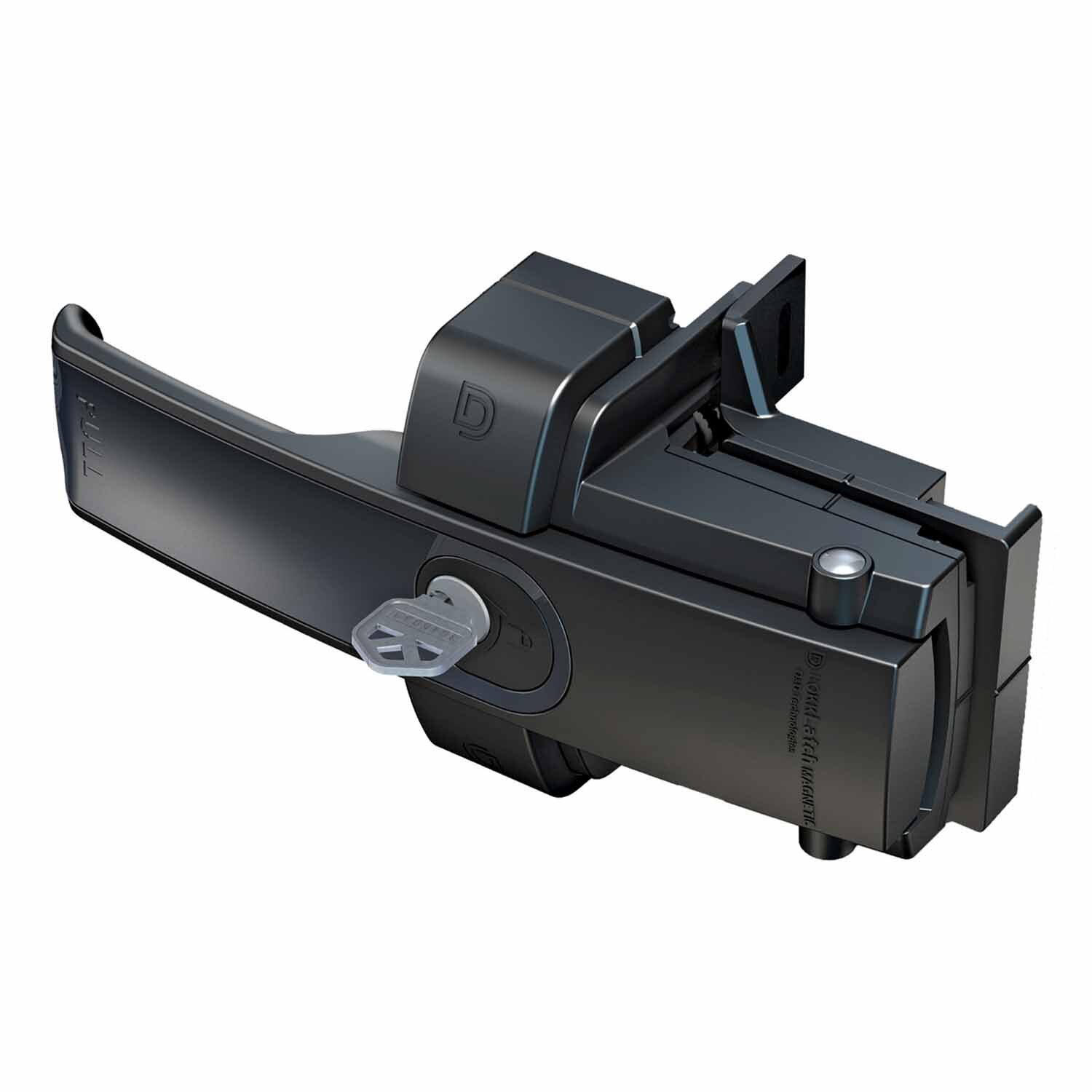 LokkLatch® Magnetic Gate Lock 222mm x 160mm Black