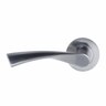 Futura Helix Integrated Privacy Set Brushed Nickel