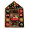 Christmas Ornaments Set Red / Green / Bronze