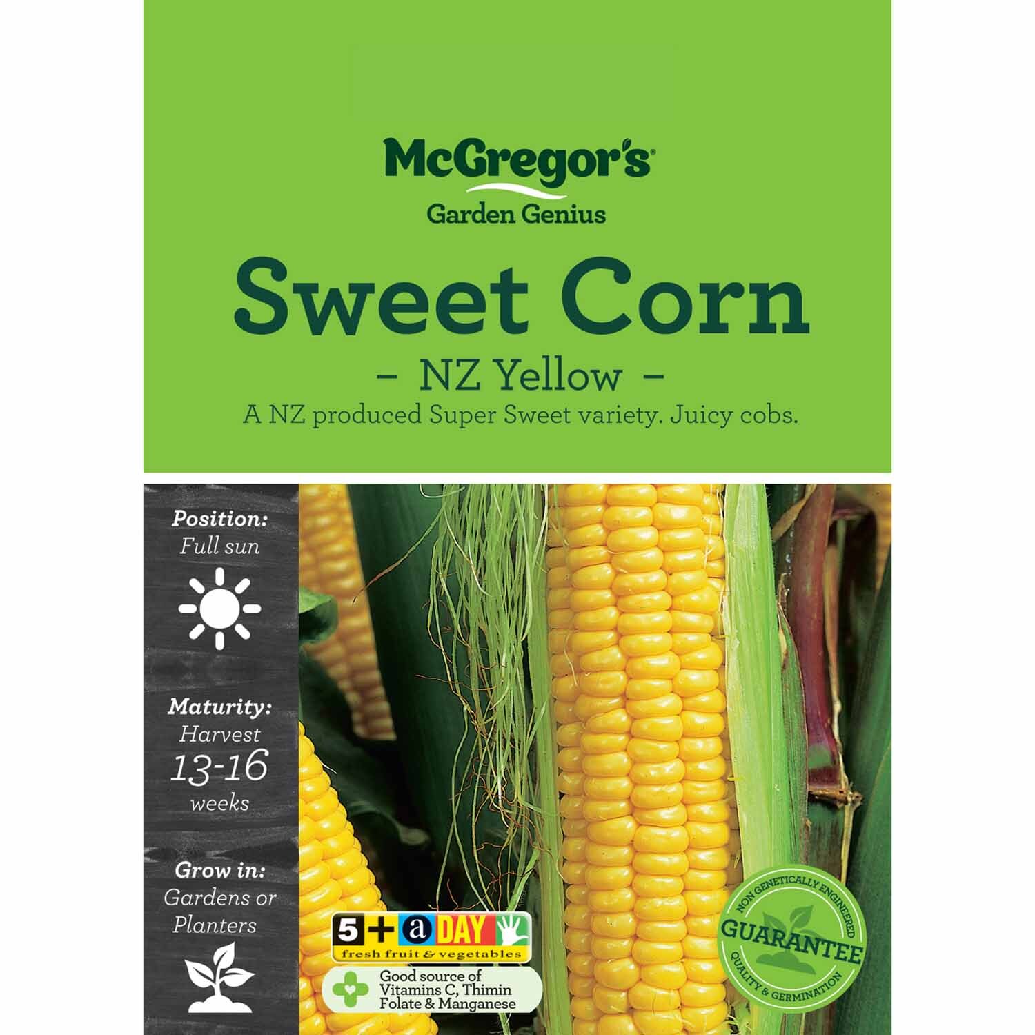 NZ Sweetcorn Seed