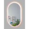 Obround Backlit LED Mirror with Demister 900 x 500mm