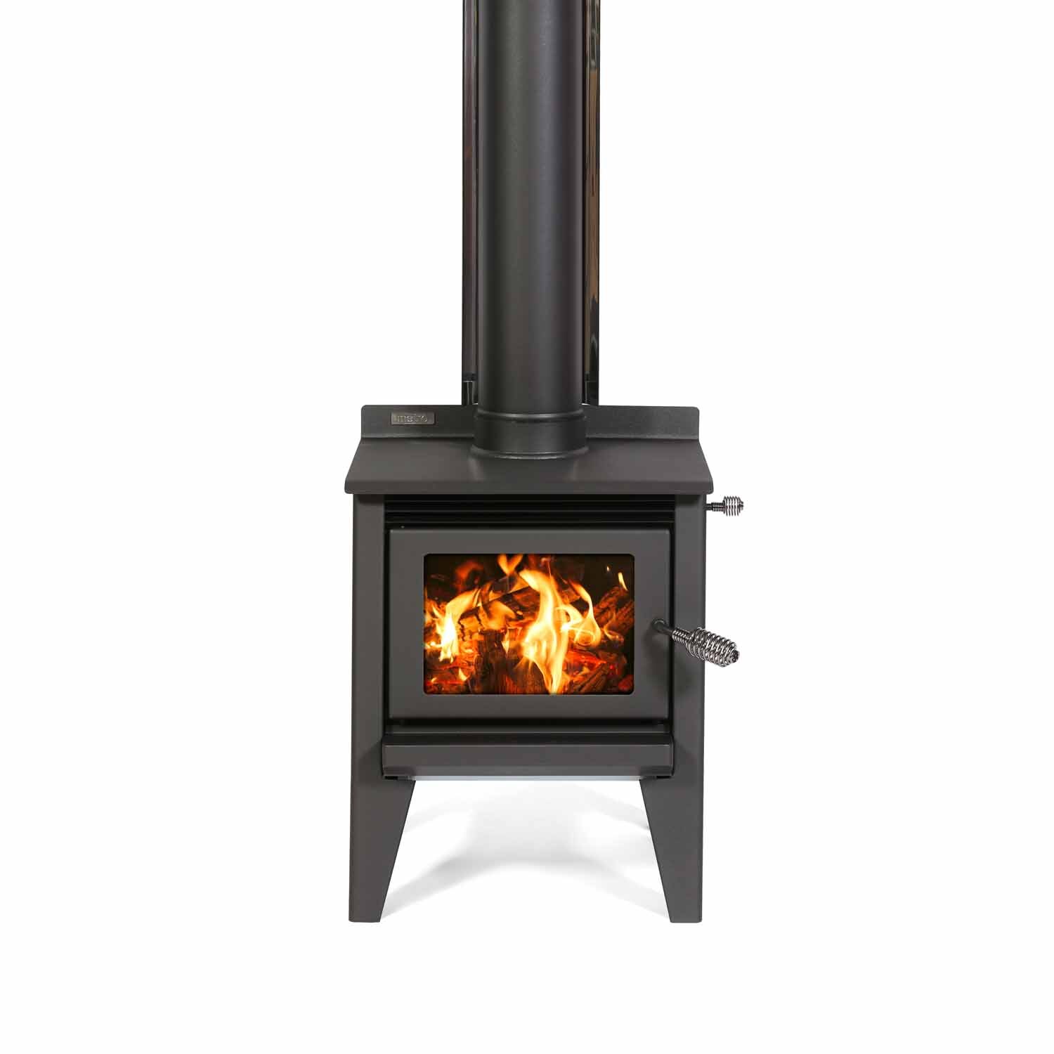 Tiny Rad Freestanding Wood Fire and Flue Kit
